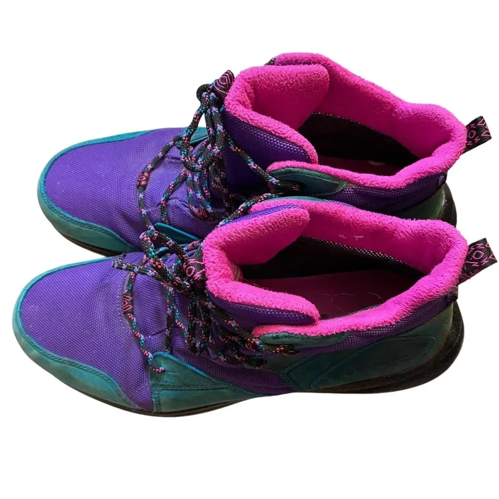 Columbia Out-Dry Boots Green/Purple/Pink Waterproof Men's Size 14